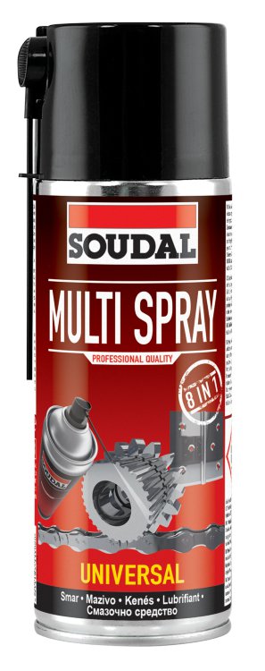 Многофункциональная смазка SOUDAL Multi Spray 400 мл 134155