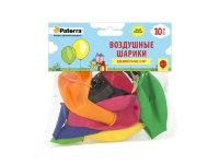 Воздушные шарики 30 см разноцветные (10 шт.) PATERRA (401-535)*