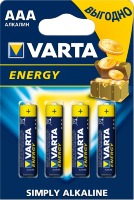 Батарейки VARTA ENERGY AAA бл. 4 (рус.)