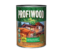 Защитно-декоративное покрытие для древесины PROFIWOOD 9 л в ассортименте
