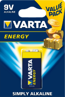 Батарейки VARTA ENERGY 9V бл. 1