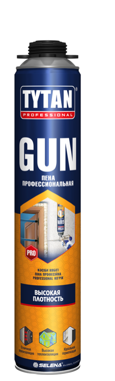 Пена профессиональная TYTAN Professional GUN 750 мл (65 л) 21215