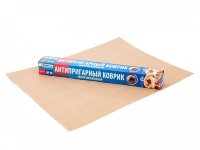 Антипригарный коврик PATERRA из тефлона для выпекания, замораживания и раскатки теста 33*40 см (402-456)