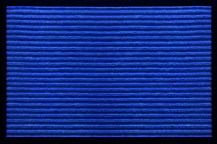 Коврик влаговпитывающий  РЕБРИСТЫЙ синий SUNSTEP™ в ассортименте