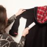 Липкий ролик для чистки одежды PATERRA, 24 слоя ромбовидных листов (402-383)
