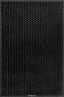 Коврик резиновый 40х60 см  ТРАВКА чёрный SUNSTEP™ (38-035)