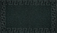 Коврик SPONGY Меандр 40х60 см черный SUNSTEP™(38-303)