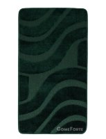 Коврик для ванной комнаты "Нефертити Классик" Темно-зеленый 40Х60