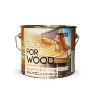 Защитно-красящий состав для древесины  быстросохнущий бесцветный FARBITEX ПРОФИ GOOD FOR WOOD 9 л