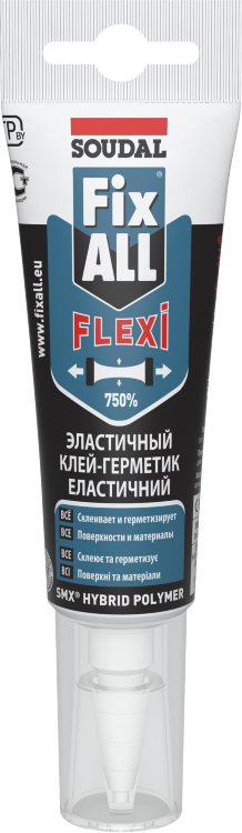 Клей-герметик SOUDAL Fix All Flexi белый 125 мл