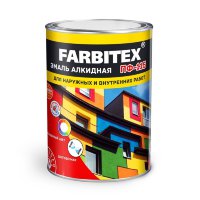 Эмаль ПФ-115 желтая FARBITEX в ассортименте